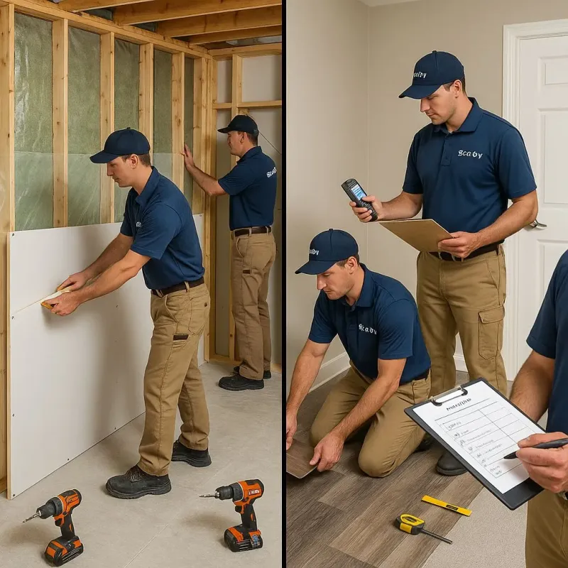 Repairs and Reconstruction process in Winchester, IN