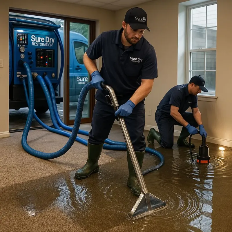 Water Extraction and Removal process in Winchester, IN